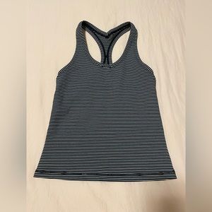 Lululemon cropped racer back tank top